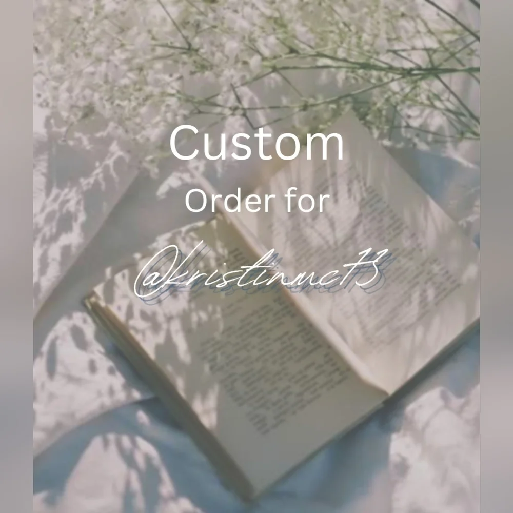 Custom Listing For @kristinmc73
